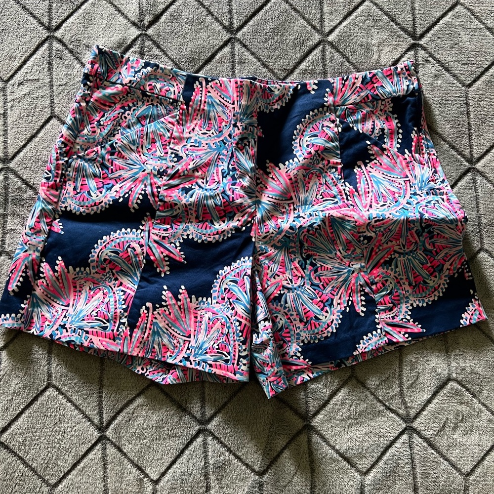 Arabeth Shorts in Oyster Bay Blue Miss Shell